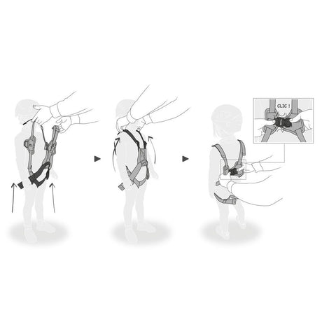 Petzl Simba Climbing Child Demo