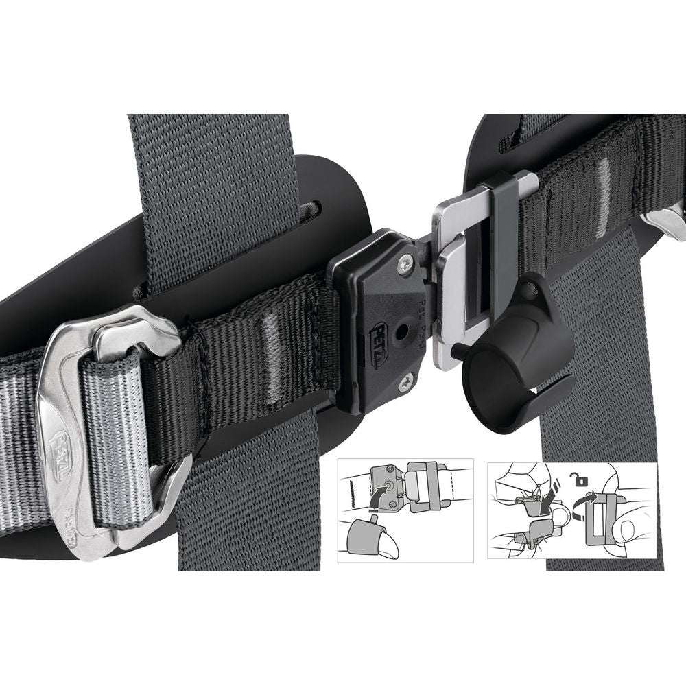 Petzl Swan Easyfit Stainless Fast LT Pin-Lock