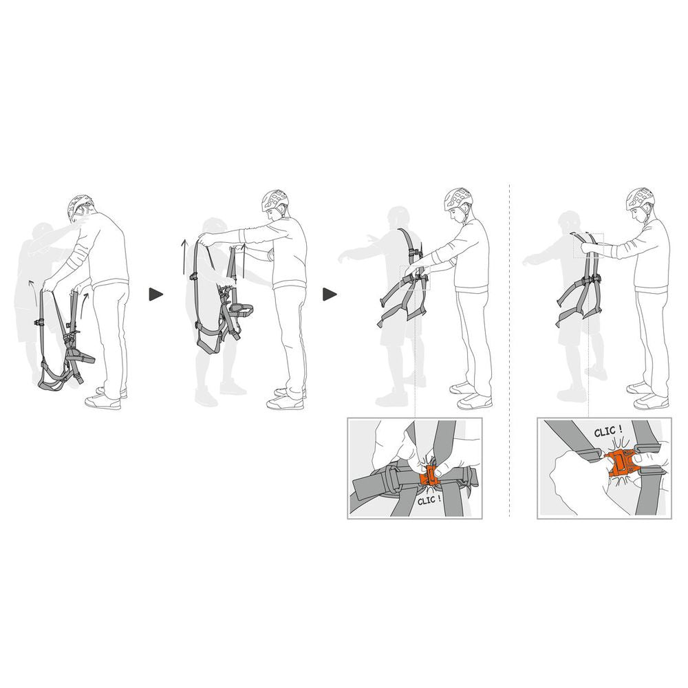Petzl Swan Easyfit Steel Client Demo
