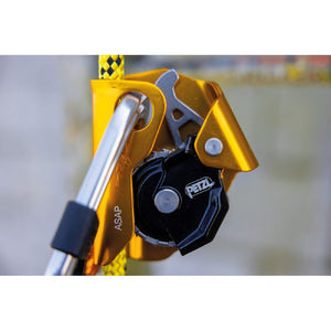 Petzl ASAP in action
