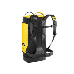 Shoulder straps and back panel are padded for comfort when carrying the pack.