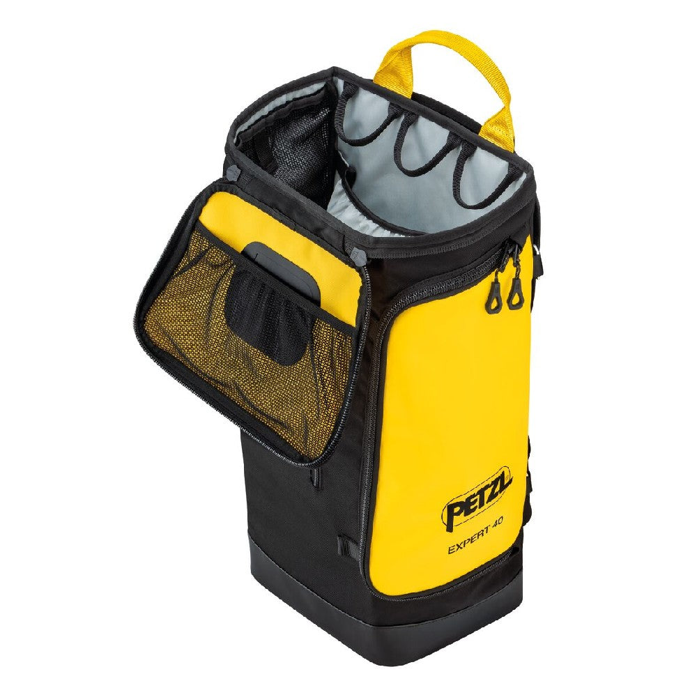 Side panel and top opening allows quick and easy access to equipment