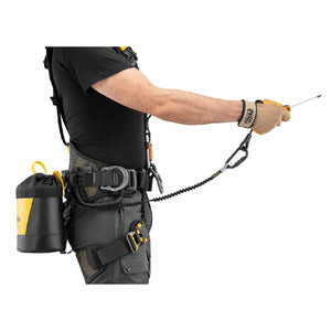 Petzl Interfast makes working at height easier, Petzl offers a complete solution to help prevent tools from being dropped.