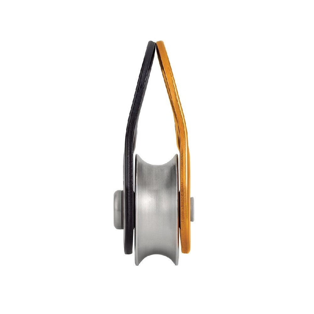 Petzl Rescue S Pulley front view of caster