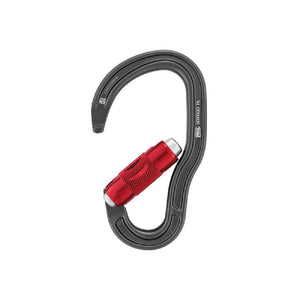 Petzl Vertigo Twist-Lock system is designed for passing intermediate anchors. It allows the connector to lock automatically when it closes and unlock with a simple rotation