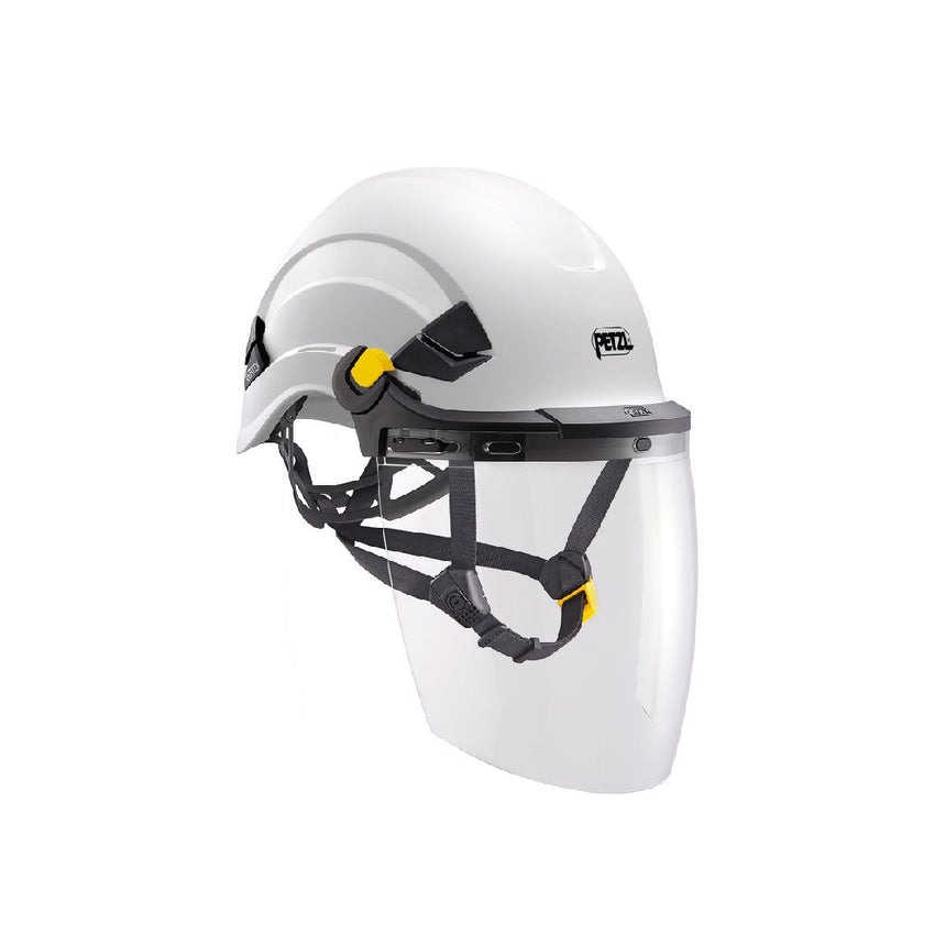 Petzl Vizen is easy to install on VERTEX and STRATO helmets.
