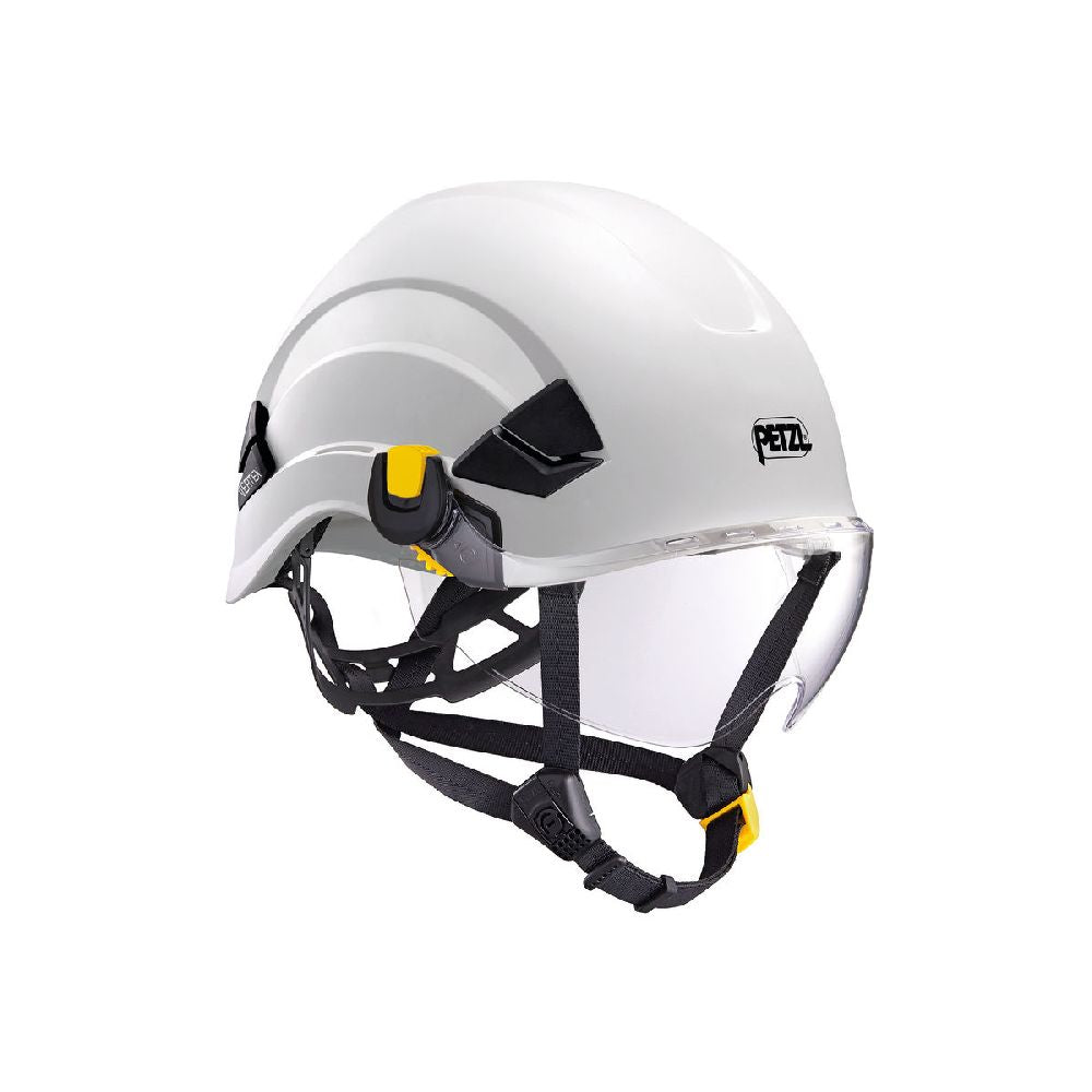 Petzl Vizir is easy to install on VERTEX and STRATO helmets