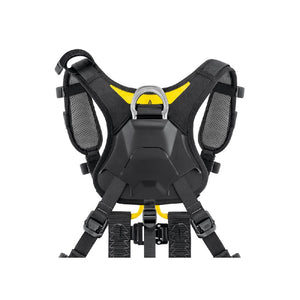 Thin sliding dorsal straps provide more ease of movement. and are adjustable to fit different body sizes.