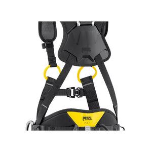 Thin sliding dorsal straps provide more ease of movement. 