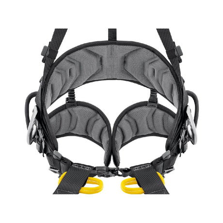 All contact zones use contoured foam and are lined with breathable material, including the shoulder straps, waistbelt and leg loops, making it more comfortable to work and move around. 