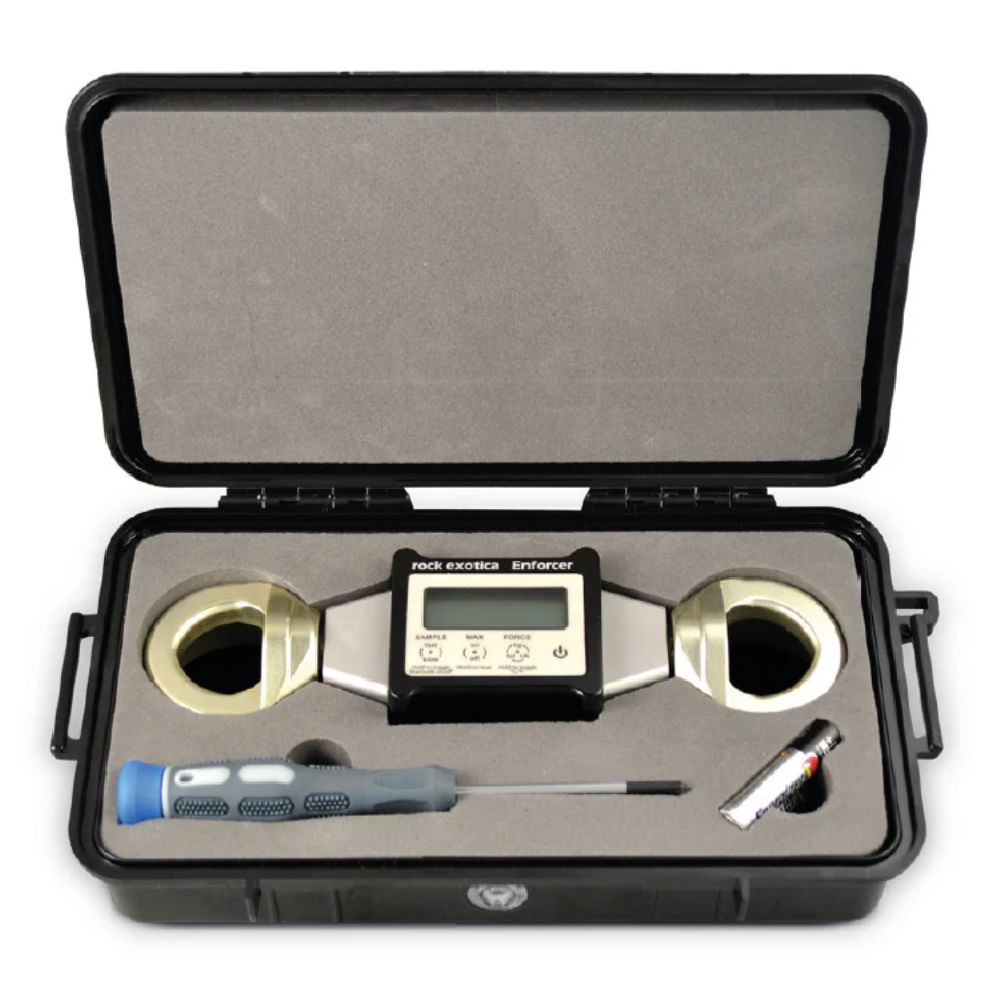 Rock Exotica LC1 Enforcer inside carry case