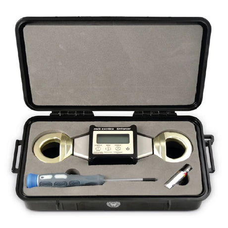 Rock Exotica LC1 Enforcer inside carry case