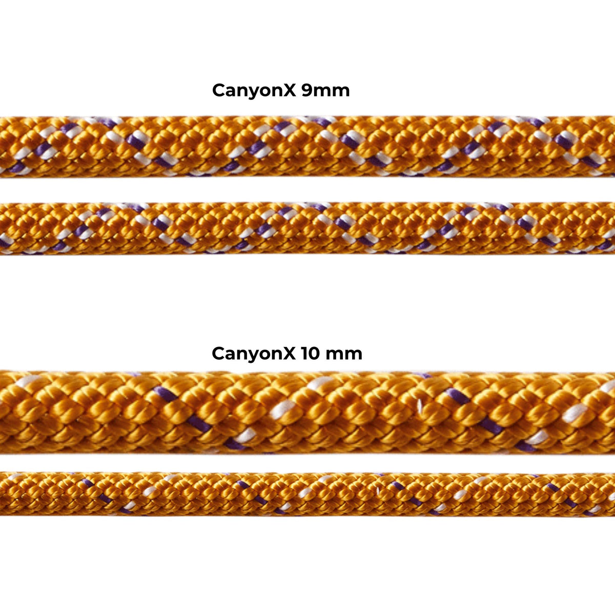 Courant CanyonX Semi-Static Rope | 9mm & 10mm – Progressive Safety