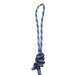 Aqua Flame Edelrid  Powerloc Expert SP (PES) Accessory Cord in a knot