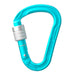 Edelrid HMS Strike II Screwgate carabiner Icemint blue 