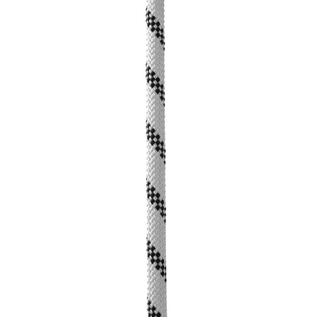 Edelrid Performance Static 11.0mm Rope in Snow white and black colourway 