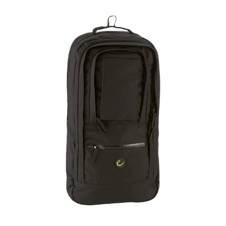 Front  view of Edelrid PPE 45 litre backpack in black 