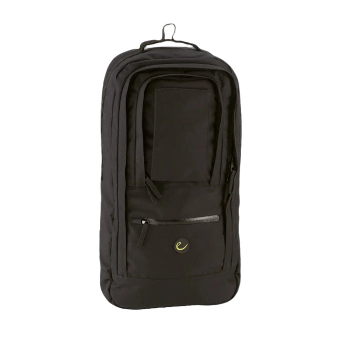 Front  view of Edelrid PPE 45 litre backpack in black 