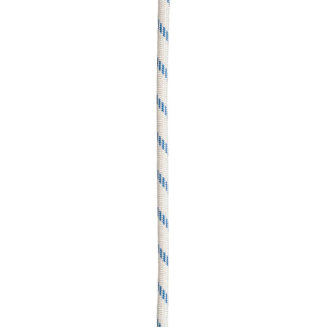Edelrid Prostatic Synctec 10.5mm Rope in Snow colourway - which is white and blue for this rope 
