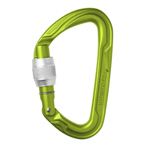 Oasis Lime Green  Edelrid Pure Screwgate Carabiner 