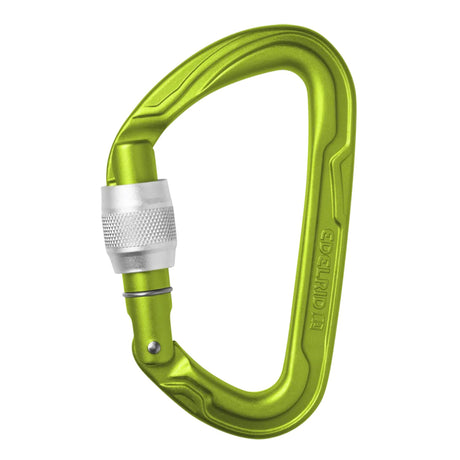 Oasis Lime Green  Edelrid Pure Screwgate Carabiner 
