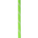 Edelrid Static Low Stretch 10.5mm Rope in Snow colourway neon green