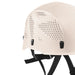 White Edelrid Ultralight Junior Helmet showing Various vents for continuous air exchange