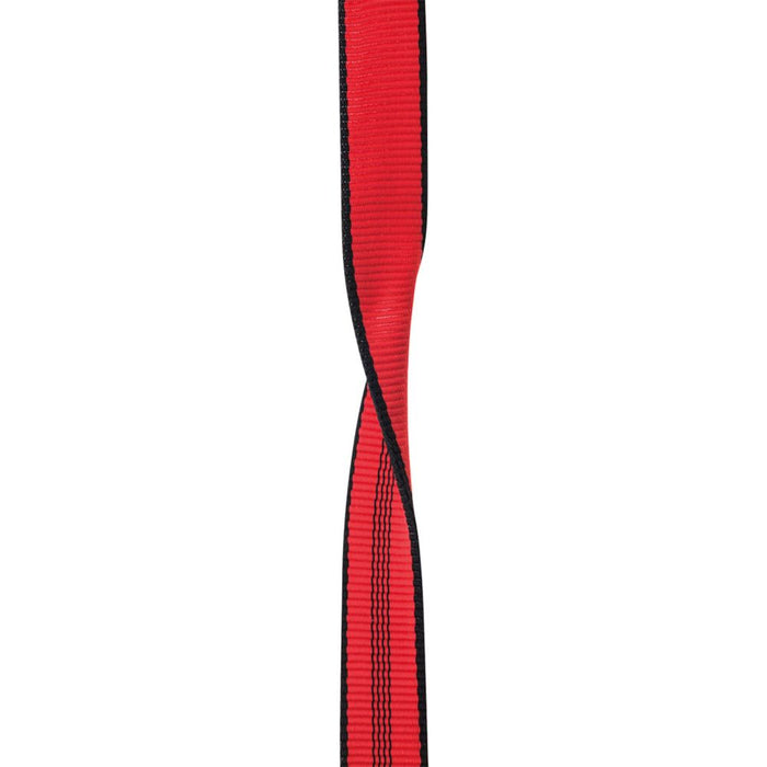 Edelrid X-Tube 25mm Webbing Red and Black Colourway 