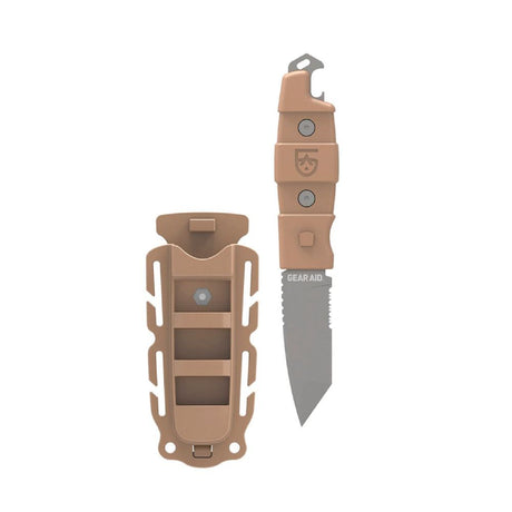Gear Aid Kotu Tanto Knife with Coyote coloured Handle  