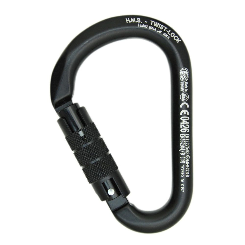 Kong HMS Classic Twist Lock Carabiner black