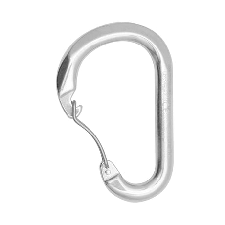 Kong Paddle Wire Bent Gate Carabiner Polished 