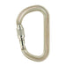 Petzl Vulcan Screw Lock Carabiner in Gold Colour