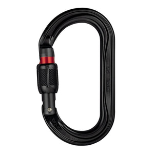 Petzl Black OK Screwlock Carabiner