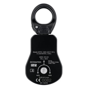 Back view of Petzl Spin L1 Pulley 