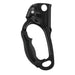 Petzl ASCENSION Left Handled rope clamp for rope ascents in Black 