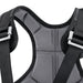Petzl Chest Air Chest Rescue Harness Close up of the Back and shoulder straps lined with 3D foam padding and are widely spaced to reduce chafing and provide additional comfort while hanging.
