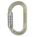 Petzl Oxan High-strength triact lock oval carabiner in  gold