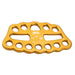 Back view of Petzl Yellow Rigging Plate in size Large