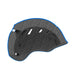 Cross section of Petzl Picchu Children's Helmet  showing hard ABS outer shell which  is impact and scratch-resistant for optimal durability.