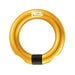 Front of Petzl Ring Open in Yellow 