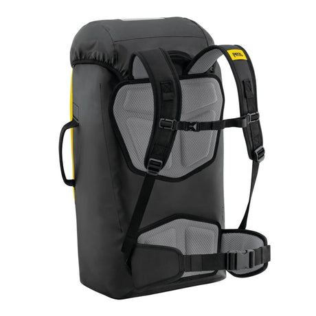 Petzl Transport 60  padded  back panel, shoulder straps, and waistbelt with thermoformed foam. Made to optimise comfort, even when carrying heavy loads.