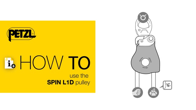 Petzl Spin L1D One Way Pulley