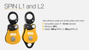 Petzl Spin L2 Double Swivel Pulley